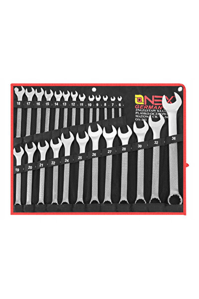 OEM Set 25 chei fixe combinate 6 / 36 mm Chrome Vanadium Cr V OX 252