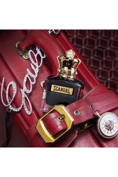 Jean Paul Gaultier Scandal Pour Homme Intense Gift Set, EDP 100 ml + Shower Gel, 75 ml + mini 10 ml