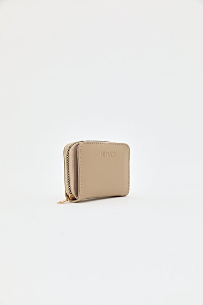 Nihan Wallet Dark Beige