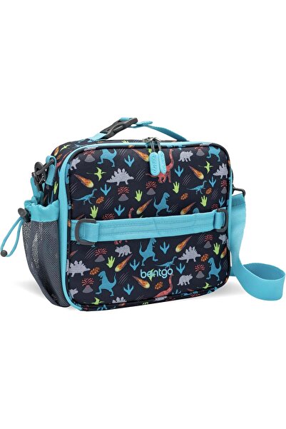 Bentgo Kids Printed Lunch Bag - Double Insulated, Durable Water-Resistant Dino Design