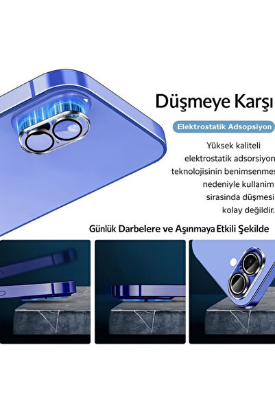 nexiva iPhone 16 Camera Protector Lens Full Protection 360 Coating Hd Image Impact and Drop Protection