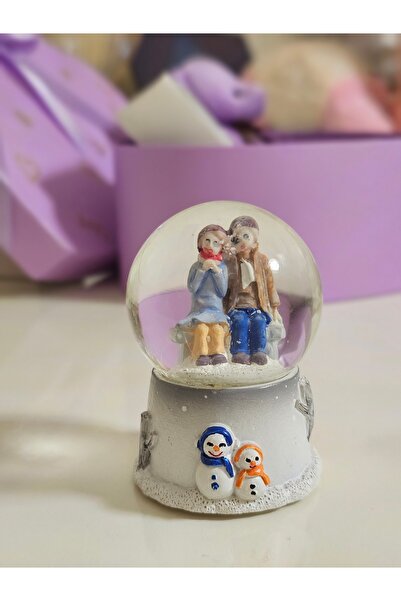 FİORELLA HEDİYE ÇİFT RENK IŞIKLI MİNİ BOY KAR KÜRESİ