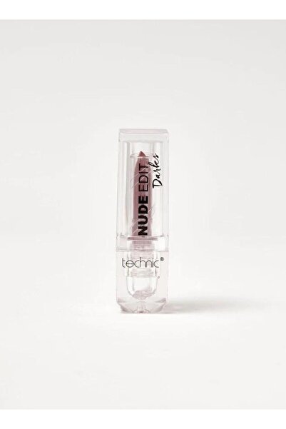 TECHNIC Nude Edition Darker - Bramble | Highly Pigmented Nude Lipstick | Smooth Cream Finish