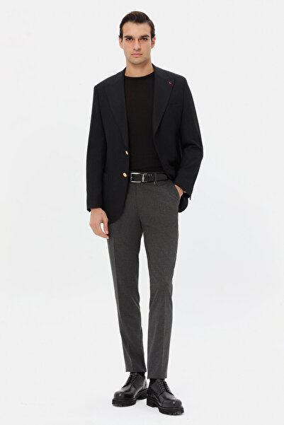 D'S Damat Ds Damat Regular Fit Black Plain Sweater