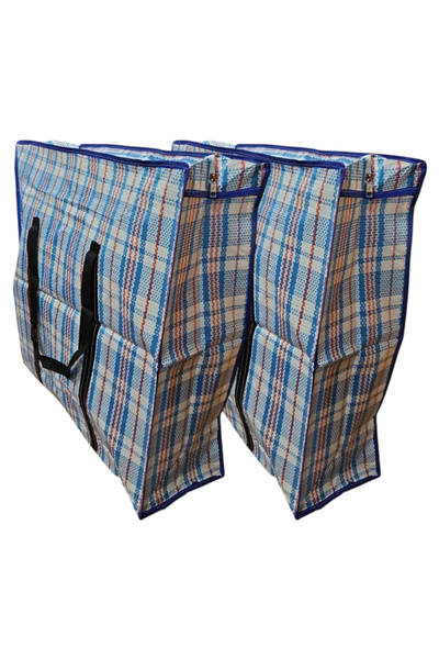 OEM 2 sacose rafie mari, cu fermoar, 60X60X20, albastru