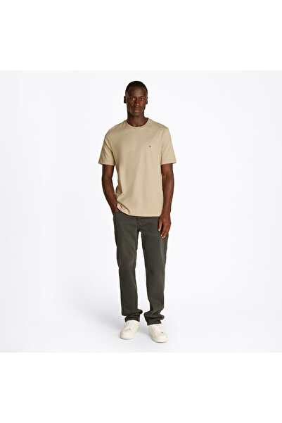 Tommy Hilfiger Erkek Bej T-Shirt