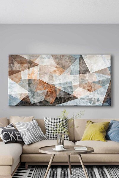 Voovart Modern Soyut Dekoratif Kanvas Tablo - VOOV3018