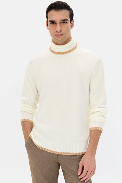 D'S Damat Ds Damat Regular Fit Ecru Sweater