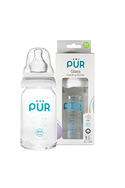 Pür PUR 1202 – HEAT-RESISTANT GLASS BOTTLE 130ML