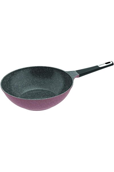 NEOFLAM Extrema Granite Frying Pan, 30 cm, Pink