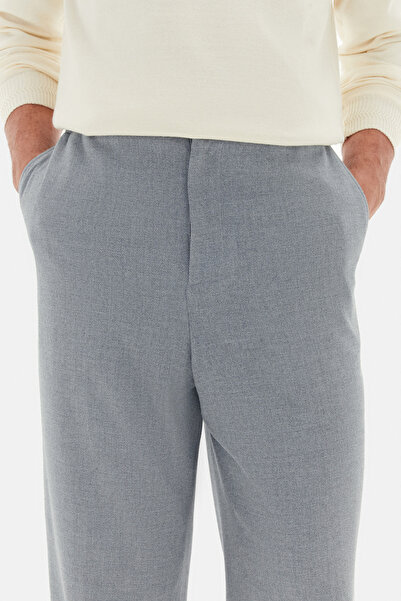 Twn Relaxed Fit Gray Jogger Pants