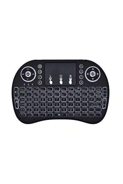 OEM Tastatura Mini I8 Touchpad Neagra