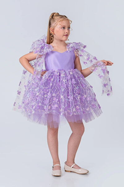 vestitino Papatya Model Girl's Evening Dress