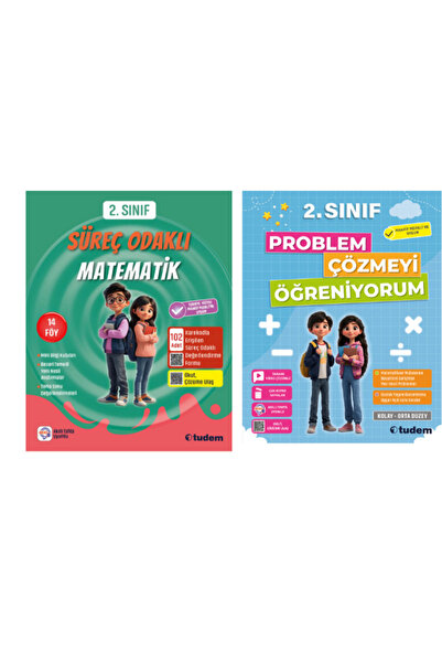 Tudem Yayınları Tudem 2.Sınıf Süreç Odaklı Matematik - Problem Çözmeyi Öğreni...