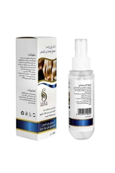 Sara Beauty بخاخ تفتيح الشعر بجوز الهند والأرغان - 100 مل