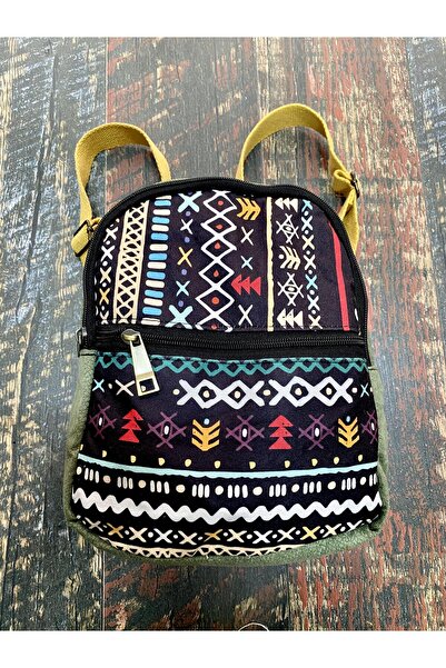street&bagdnz Geantă Salina Rucsac mic cu model etnic autentic Geantă pentru ...