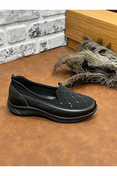 Deritarz Comfortable Soft Lioss Women's Mother Shoes with Orthopedic Stones