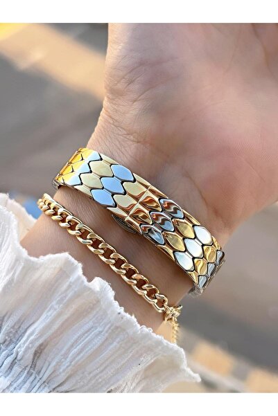 Daniel Klein Steel Cord 30 Mt Water Resistant Women's Wristwatch+Bracelet Bf.Gf.10067.4