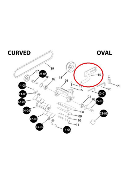 TAIWAN Log debarking arm for chainsaws suitable for Husqvarna 61, 268, 272, 281, 288
