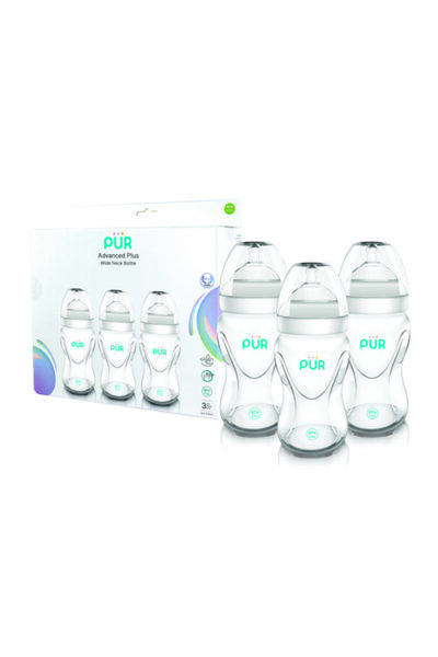 Pür PUR 9816 – ADVANCED PLUS WIDE MOUTH BOTTLE SET 3 X 250ML