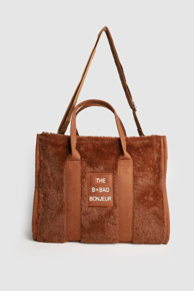 La La'Graccio Paris La'Graccio Paris Women's Plush Large Size Messenger Bag