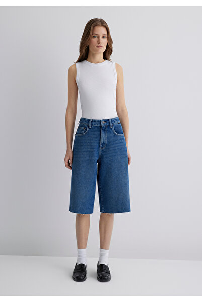 Mavi Akira Indigo 90's Bermuda Jean Shorts 1410171-89661