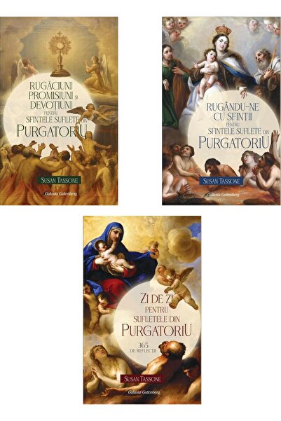 Editura Galaxia Gutenberg Pachet 3 carti Sufletele din Purgatoriu, Susan Tas