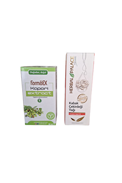 Herbal Palace Kapari Extract 50 ml & Pumpkin Seed Oil 50 ml ()