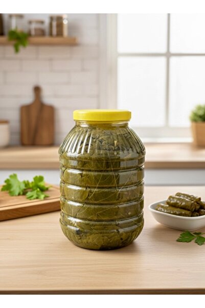 bude concept Manisa Salihli Doğal Salamura Asma Yaprağı 5 Lt (≈3 Kg Kuru Karş...