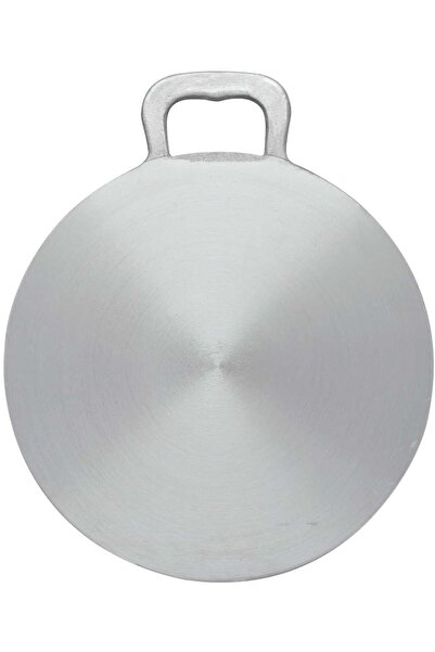 RAJ Aluminum Arabic Tawa Pan, 45 cm, Silver, Model Raat45