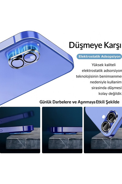 nexiva iPhone 16 Plus Camera Protector Lens Full Protection 360 Coating Hd Image Impact Resistant Drop Resistant