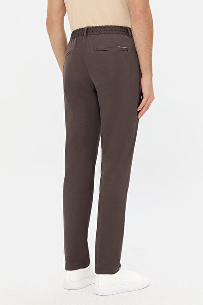 D'S Damat Ds Damat Relaxed Fit Anthracite Plain Jogger Trousers