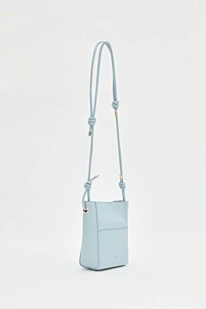 Nihan Çapraz Askılı Mini Çanta Mavi