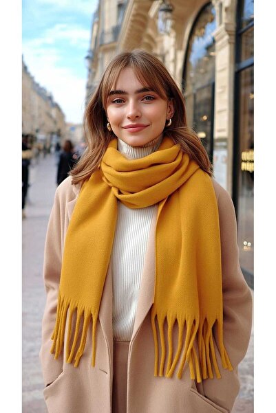 LAGRANZE Women's Luxesoft Tassel Scarf Shawl