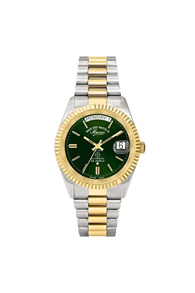 West End Watch Co West End Women's Silver Tone Case Green Dial Automatic Watch