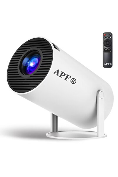 APF Proiector portabil HY300 PRO HD, Android 11, 4K, 1280x720P, Home Theatre