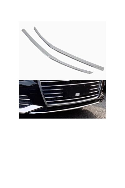 Trendy's Chrome Front Bumper Trim Audi A6 (2019–present) – Set of 2 Pieces