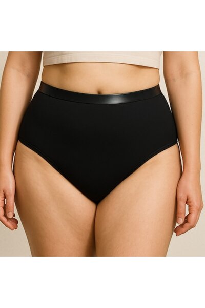 Pupus Reusable Absorbent Underwear for Women BLACK 2XL 100ml