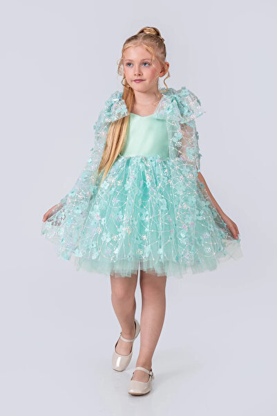 vestitino Papatya Model Girl's Evening Dress