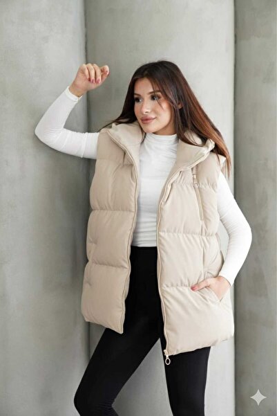 MontClup Women's Inflatable Vest with Filling