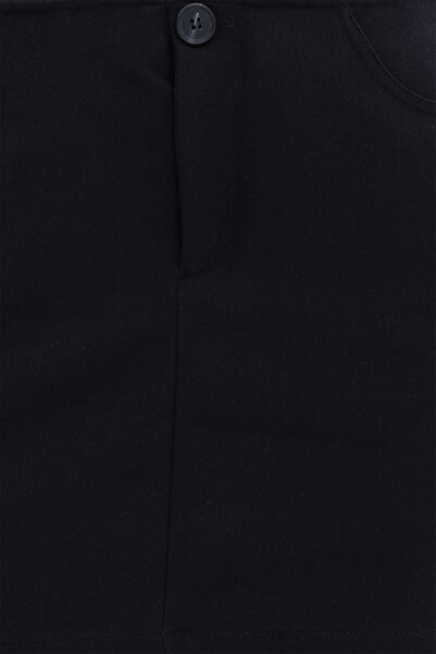 Addax Buttoned Pocket Mini Skirt E17709