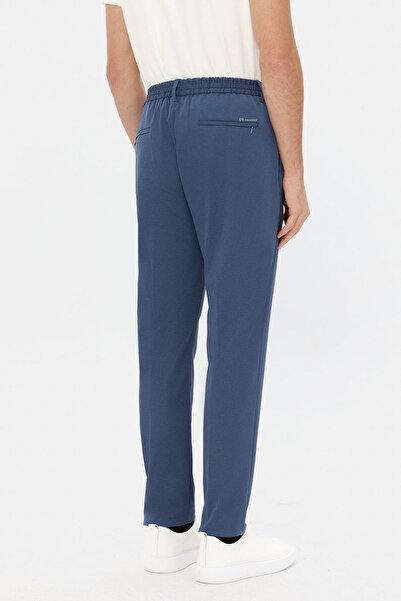 D'S Damat Ds Damat Relaxed Fit Indigo Plain Jogger Pants