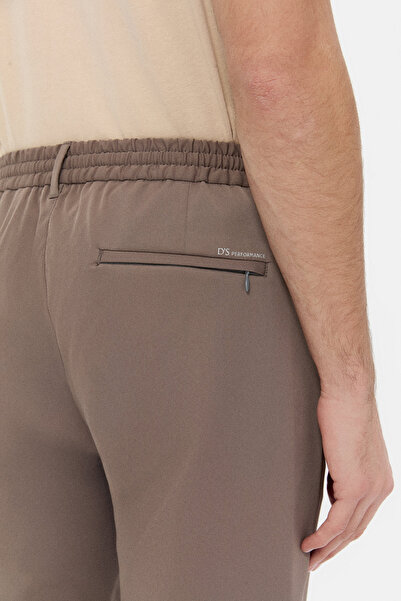 D'S Damat Ds Damat Relaxed Fit Mink Plain Jogger Pants