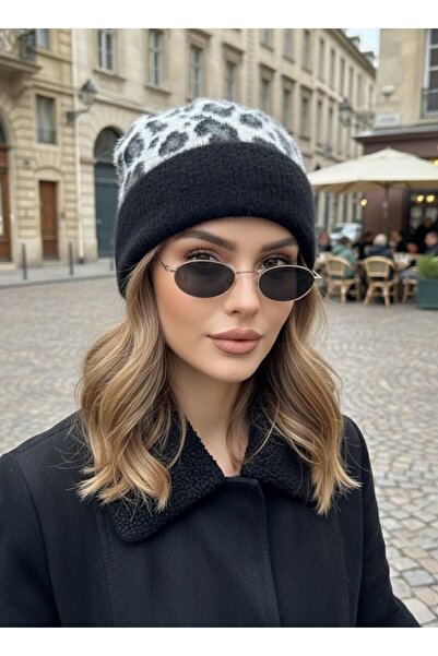 Goldmine Women's Trend Soft Leopard Beanie