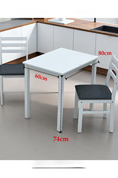 BEC39 Small dining table for two: a modern design for limited spaces