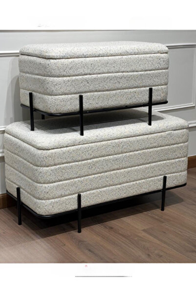 BEC39 Modern 2-piece storage box set - Smart seat and space in multiple colors