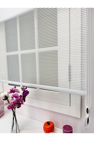 atölyeperde Atölye Perde Çiftli Sistem Yeni Zincir Tül ve Stor