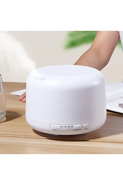 OricareFain Aromatherapy Diffuser with Remote, USB Ultrasonic Humidifier & Air Purifier, 500 ml, White