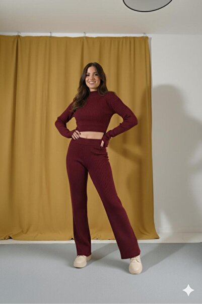 Cemre Life New Deux Women's Fingerless Knitwear Set