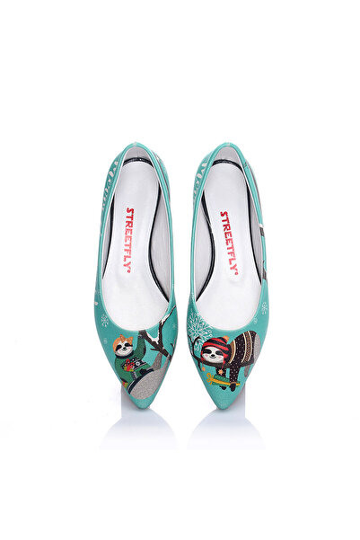 Streetfly New Year Themed Women's Ballerinas